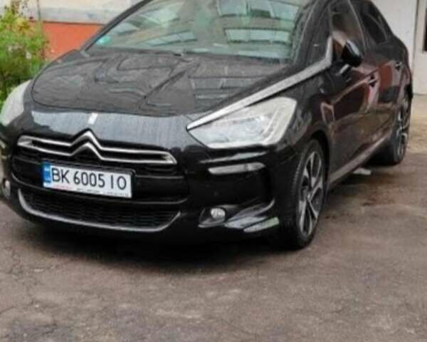 Черный Ситроен ДС5, объемом двигателя 2 л и пробегом 187 тыс. км за 12200 $, фото 1 на Automoto.ua
