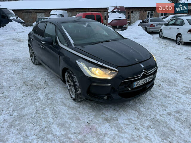 Чорний Сітроен ДС5, об'ємом двигуна 1.56 л та пробігом 231 тис. км за 5499 $, фото 1 на Automoto.ua