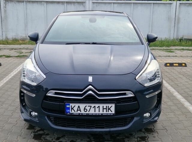 Серый Ситроен ДС5, объемом двигателя 1.6 л и пробегом 191 тыс. км за 7524 $, фото 1 на Automoto.ua
