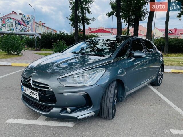 Серый Ситроен ДС5, объемом двигателя 2 л и пробегом 223 тыс. км за 9600 $, фото 1 на Automoto.ua