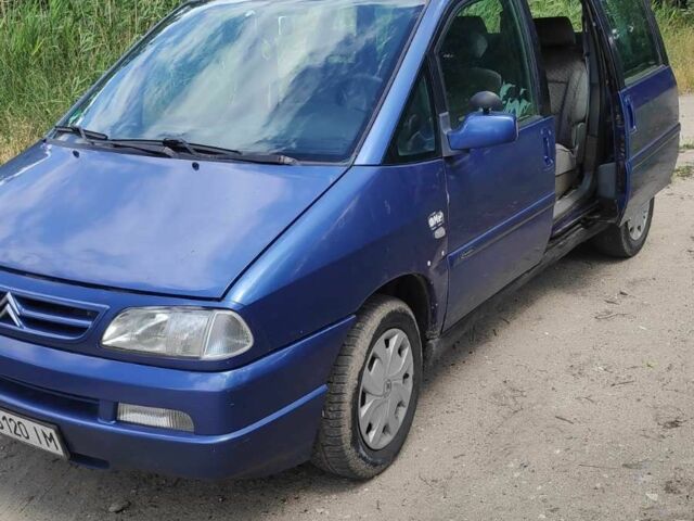 Синий Ситроен Эвазион, объемом двигателя 2 л и пробегом 180 тыс. км за 4500 $, фото 1 на Automoto.ua