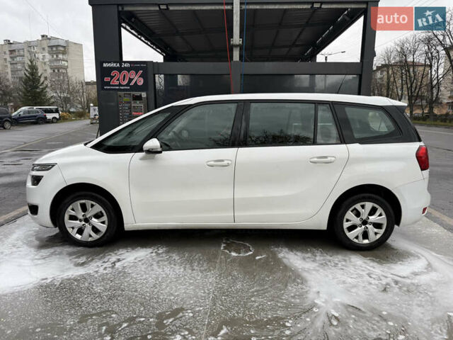 Белый Ситроен Гранд С4 Пикассо, объемом двигателя 1.6 л и пробегом 200 тыс. км за 9250 $, фото 1 на Automoto.ua