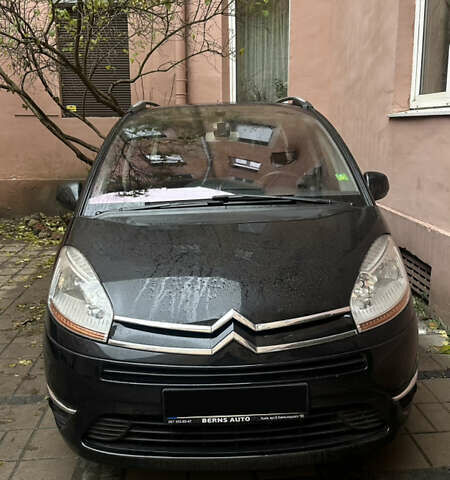 Черный Ситроен Гранд С4 Пикассо, объемом двигателя 1.6 л и пробегом 290 тыс. км за 6300 $, фото 1 на Automoto.ua