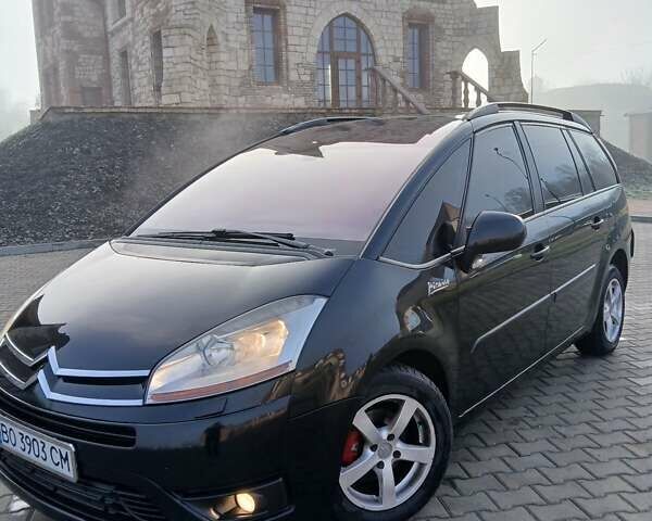 Черный Ситроен Гранд С4 Пикассо, объемом двигателя 1.6 л и пробегом 237 тыс. км за 5600 $, фото 1 на Automoto.ua