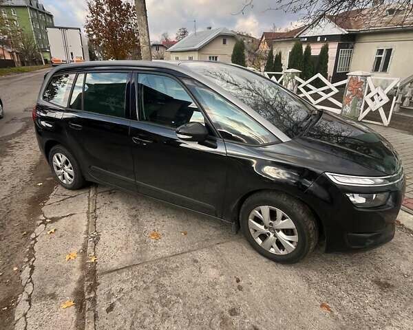 Черный Ситроен Гранд С4 Пикассо, объемом двигателя 1.56 л и пробегом 270 тыс. км за 9600 $, фото 1 на Automoto.ua