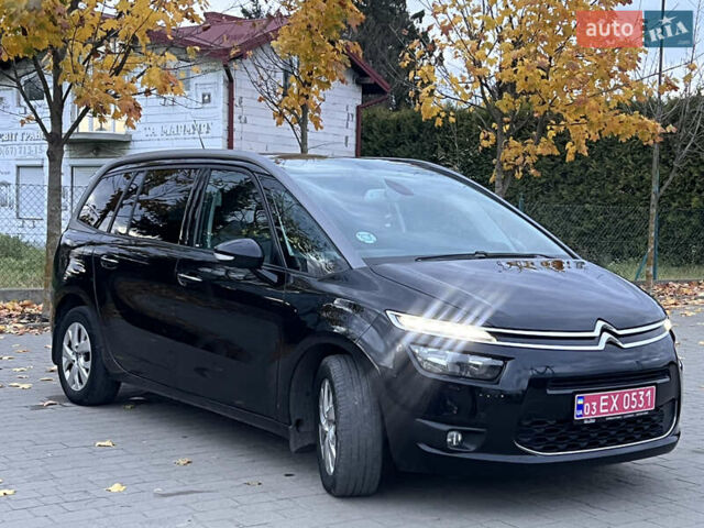 Сітроен Гранд С4 Пікассо 2015 у Львові на Automoto.ua Чорний Сітроен Гранд С4 Пікассо, об'ємом двигуна 1.6 л та пробігом 213 тис. км за 12300 $, фото 1 на Automoto.ua