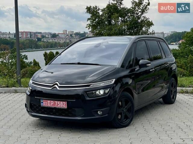 Черный Ситроен Гранд С4 Пикассо, объемом двигателя 2 л и пробегом 186 тыс. км за 13900 $, фото 1 на Automoto.ua