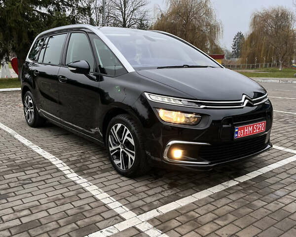 Черный Ситроен Гранд С4 Пикассо, объемом двигателя 1.56 л и пробегом 211 тыс. км за 14300 $, фото 1 на Automoto.ua