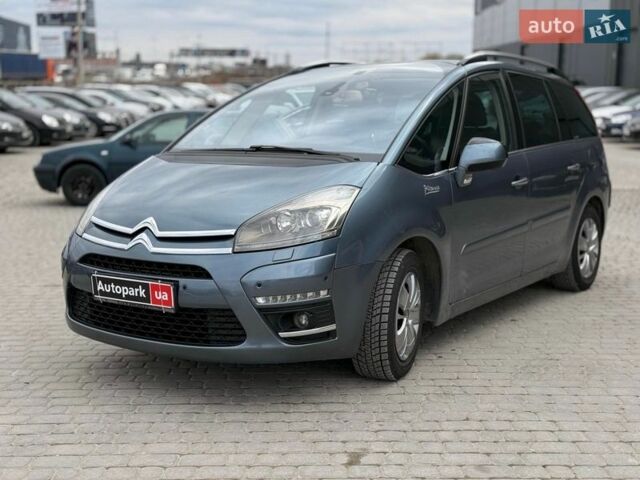 Серый Ситроен Гранд С4 Пикассо, объемом двигателя 2 л и пробегом 262 тыс. км за 6990 $, фото 1 на Automoto.ua