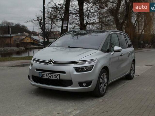 Сірий Сітроен Гранд С4 Пікассо, об'ємом двигуна 2 л та пробігом 198 тис. км за 10900 $, фото 1 на Automoto.ua
