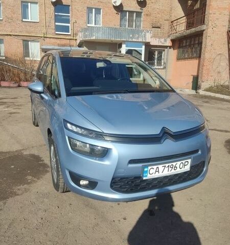 Синій Сітроен Гранд С4 Пікассо, об'ємом двигуна 1.6 л та пробігом 253 тис. км за 9500 $, фото 1 на Automoto.ua