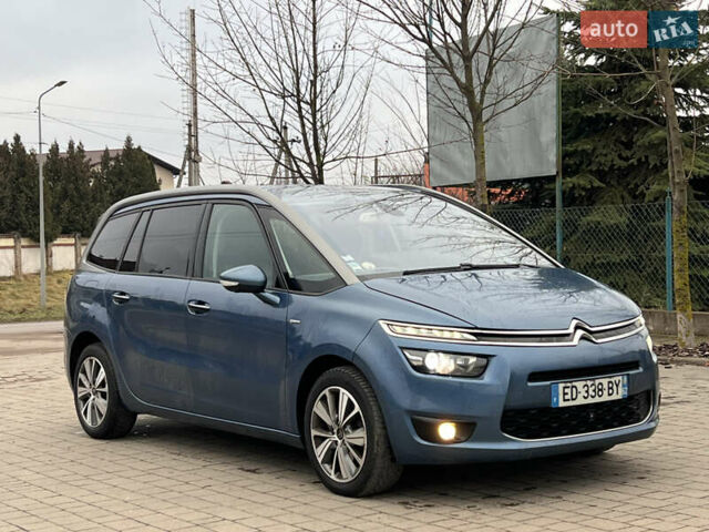 Синий Ситроен Гранд С4 Пикассо, объемом двигателя 2 л и пробегом 226 тыс. км за 13400 $, фото 1 на Automoto.ua