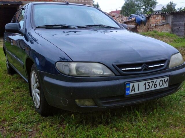 Синій Сітроен Ксара, об'ємом двигуна 1.4 л та пробігом 230 тис. км за 1602 $, фото 1 на Automoto.ua