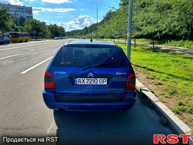 Синий Ситроен Ксара, объемом двигателя 1.9 л и пробегом 200 тыс. км за 4500 $, фото 1 на Automoto.ua