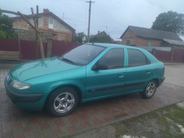 Зеленый Ситроен Ксара, объемом двигателя 1.4 л и пробегом 100 тыс. км за 700 $, фото 1 на Automoto.ua