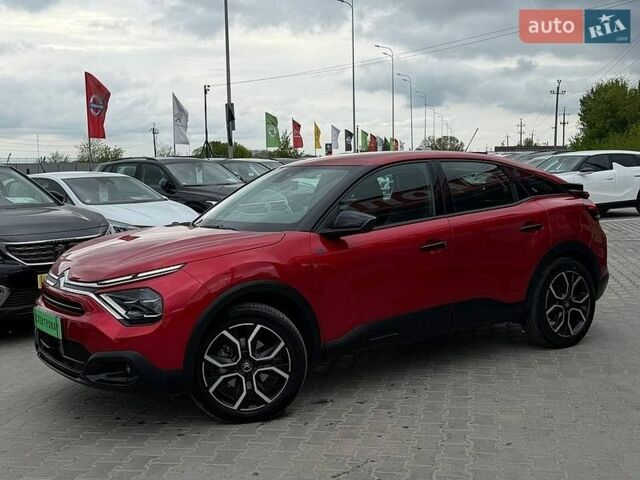 Красный Ситроен e-C4, объемом двигателя 0 л и пробегом 52 тыс. км за 17800 $, фото 1 на Automoto.ua