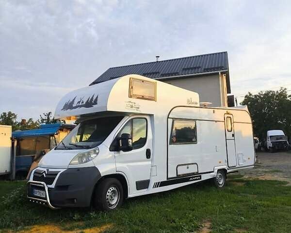 Белый Ситроен Jumper, объемом двигателя 2.2 л и пробегом 350 тыс. км за 20000 $, фото 1 на Automoto.ua
