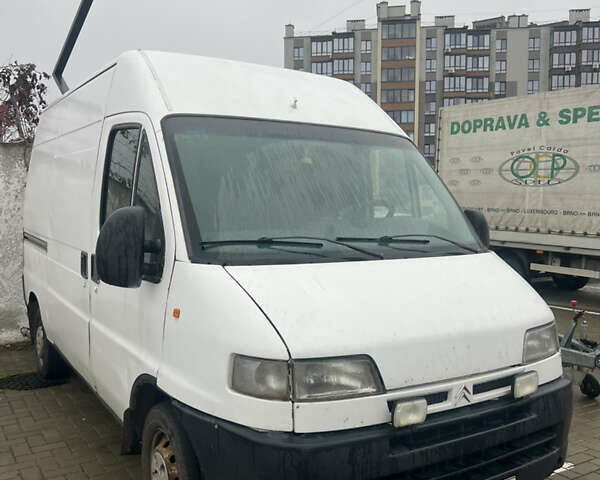 Белый Ситроен Jumper, объемом двигателя 2.45 л и пробегом 200 тыс. км за 3000 $, фото 1 на Automoto.ua