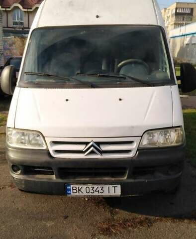 Белый Ситроен Jumper, объемом двигателя 2.18 л и пробегом 400 тыс. км за 3950 $, фото 1 на Automoto.ua