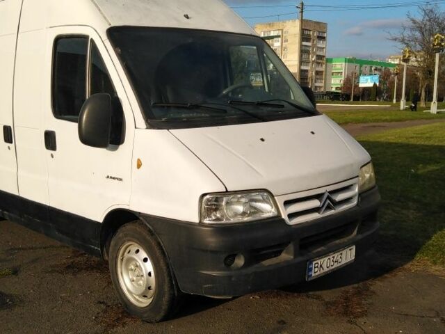 Белый Ситроен Jumper, объемом двигателя 2.2 л и пробегом 25 тыс. км за 3950 $, фото 1 на Automoto.ua