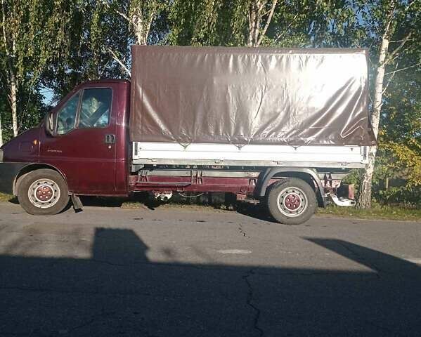 Красный Ситроен Jumper, объемом двигателя 2.8 л и пробегом 350 тыс. км за 10000 $, фото 1 на Automoto.ua
