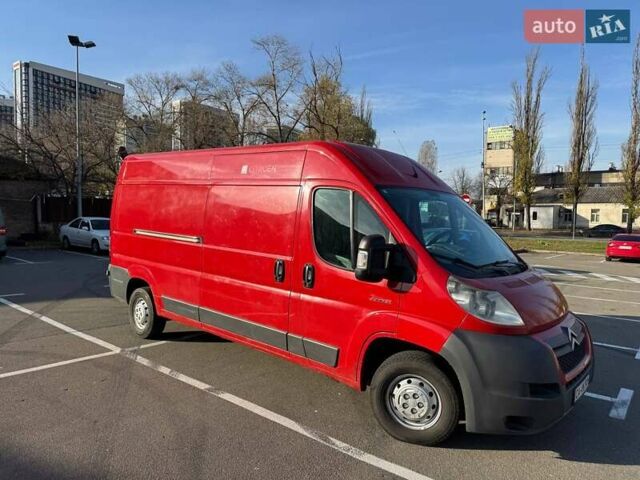 Красный Ситроен Jumper, объемом двигателя 2.2 л и пробегом 236 тыс. км за 8800 $, фото 1 на Automoto.ua