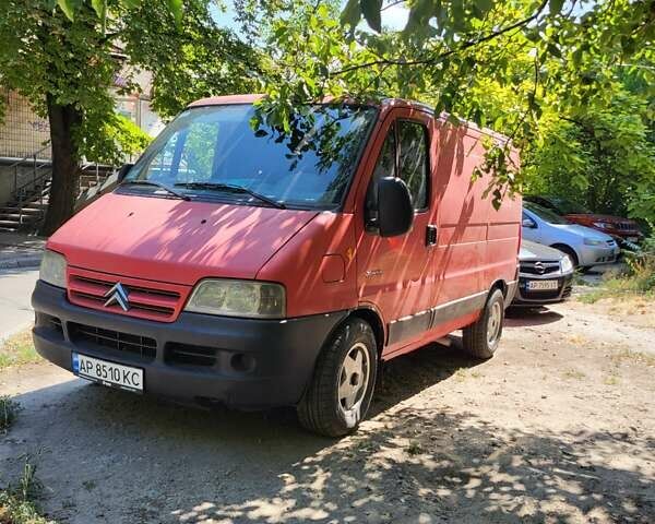 Красный Ситроен Jumper, объемом двигателя 2 л и пробегом 465 тыс. км за 3700 $, фото 1 на Automoto.ua