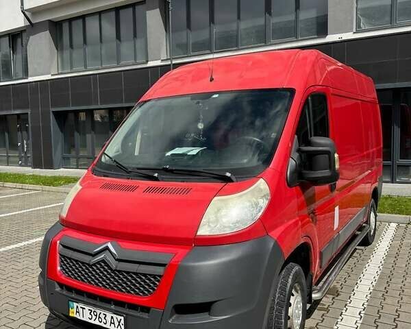 Красный Ситроен Jumper, объемом двигателя 2.2 л и пробегом 340 тыс. км за 9300 $, фото 1 на Automoto.ua