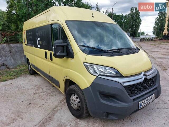 Желтый Ситроен Jumper, объемом двигателя 2 л и пробегом 319 тыс. км за 9700 $, фото 1 на Automoto.ua