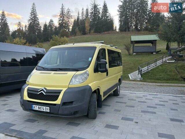 Желтый Ситроен Jumper, объемом двигателя 2.2 л и пробегом 353 тыс. км за 6700 $, фото 1 на Automoto.ua