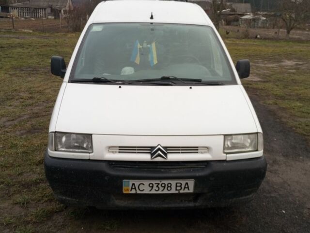 Белый Ситроен Jumpy, объемом двигателя 1.9 л и пробегом 340 тыс. км за 3000 $, фото 1 на Automoto.ua