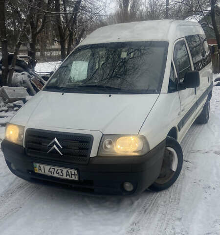 Белый Ситроен Jumpy, объемом двигателя 2 л и пробегом 291 тыс. км за 3400 $, фото 1 на Automoto.ua