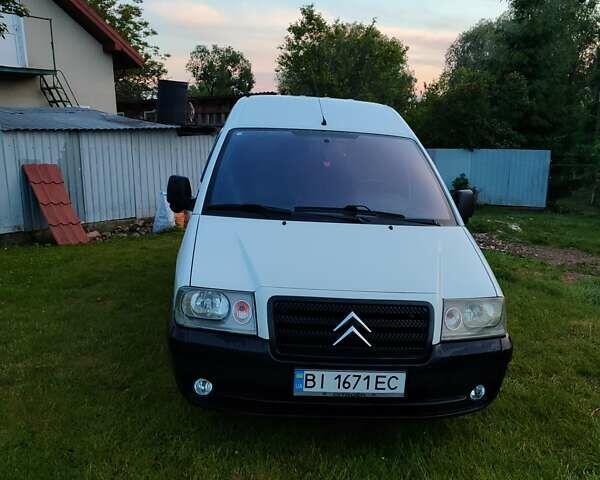Білий Сітроен Jumpy, об'ємом двигуна 2 л та пробігом 270 тис. км за 4800 $, фото 1 на Automoto.ua