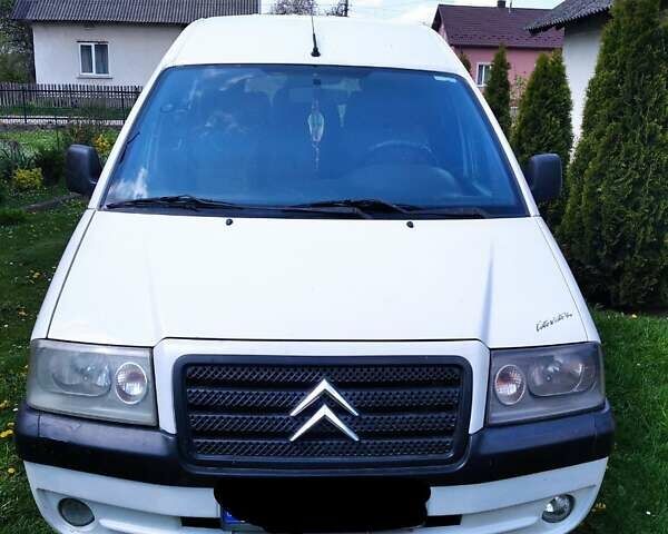 Белый Ситроен Jumpy, объемом двигателя 1.9 л и пробегом 300 тыс. км за 4350 $, фото 1 на Automoto.ua