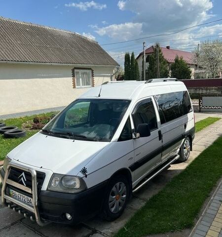Белый Ситроен Jumpy, объемом двигателя 2 л и пробегом 181 тыс. км за 4600 $, фото 1 на Automoto.ua