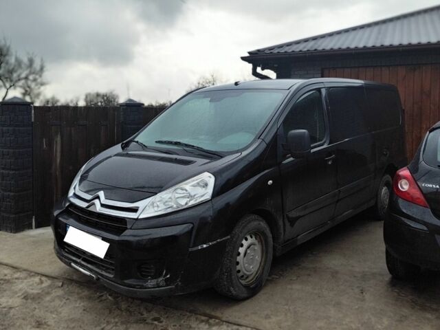 Черный Ситроен Jumpy, объемом двигателя 2 л и пробегом 280 тыс. км за 3850 $, фото 1 на Automoto.ua