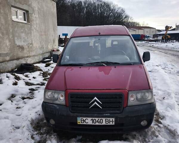 Червоний Сітроен Jumpy, об'ємом двигуна 2 л та пробігом 100 тис. км за 2300 $, фото 1 на Automoto.ua