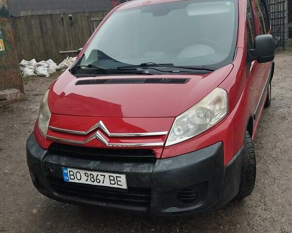 Красный Ситроен Jumpy, объемом двигателя 2 л и пробегом 370 тыс. км за 5300 $, фото 1 на Automoto.ua