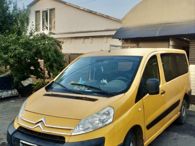 Желтый Ситроен Jumpy, объемом двигателя 1.6 л и пробегом 265 тыс. км за 5850 $, фото 1 на Automoto.ua