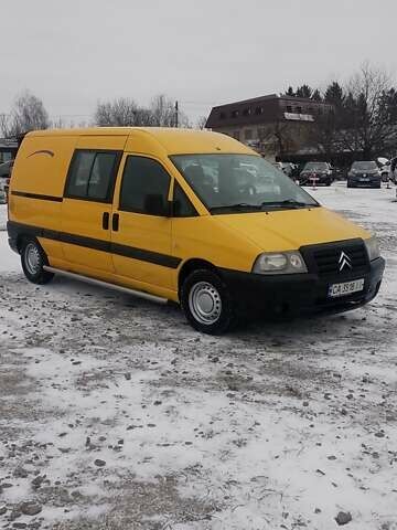 Жовтий Сітроен Jumpy, об'ємом двигуна 1.87 л та пробігом 270 тис. км за 4500 $, фото 1 на Automoto.ua