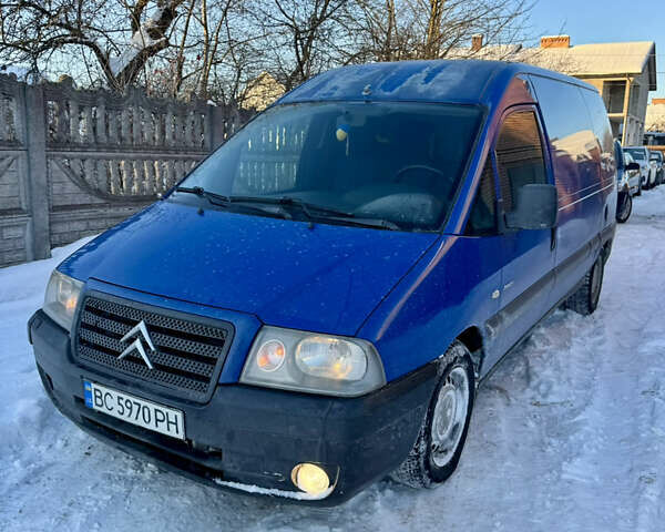 Синій Сітроен Jumpy, об'ємом двигуна 2 л та пробігом 480 тис. км за 2600 $, фото 1 на Automoto.ua