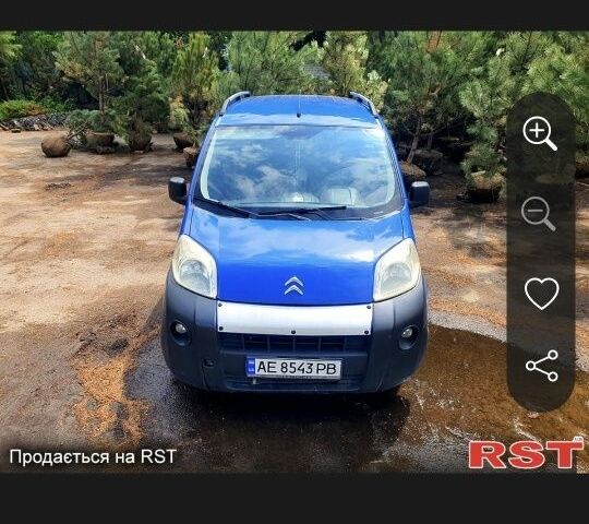 Синій Сітроен Nemo, об'ємом двигуна 1 л та пробігом 777 тис. км за 2200 $, фото 1 на Automoto.ua