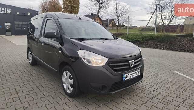 Черный Дачия Доккер, объемом двигателя 1.46 л и пробегом 231 тыс. км за 6750 $, фото 1 на Automoto.ua