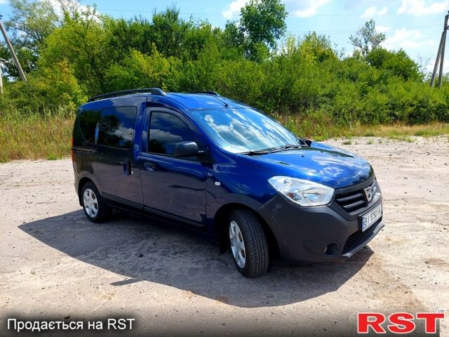 Синий Дачия Доккер, объемом двигателя 1.6 л и пробегом 139 тыс. км за 8800 $, фото 1 на Automoto.ua