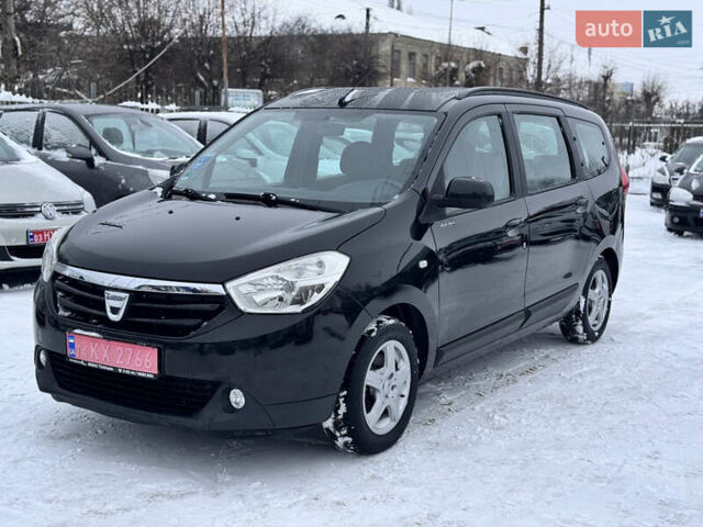 Черный Дачия Лоджи, объемом двигателя 1.5 л и пробегом 228 тыс. км за 7500 $, фото 1 на Automoto.ua