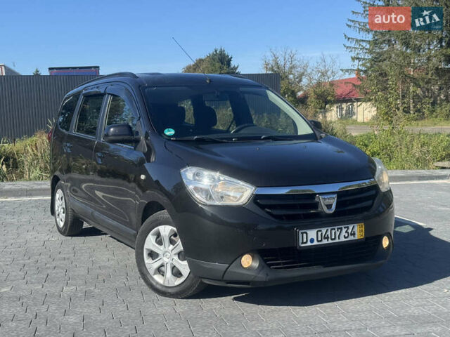 Черный Дачия Лоджи, объемом двигателя 1.5 л и пробегом 160 тыс. км за 7750 $, фото 1 на Automoto.ua