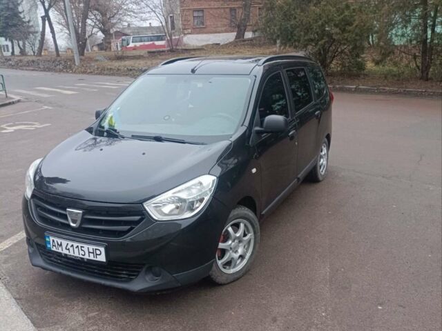 Чорний Дачія Лоджі, об'ємом двигуна 1.6 л та пробігом 240 тис. км за 7600 $, фото 1 на Automoto.ua
