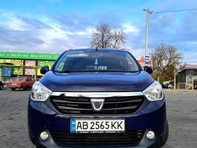 Синій Дачія Лоджі, об'ємом двигуна 1.6 л та пробігом 226 тис. км за 7900 $, фото 1 на Automoto.ua
