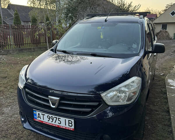 Дачия Лоджи 2012 в Ивано-Франковске на Automoto.ua Синий Дачия Лоджи, объемом двигателя 1.6 л и пробегом 158 тыс. км за 8800 $, фото 1 на Automoto.ua