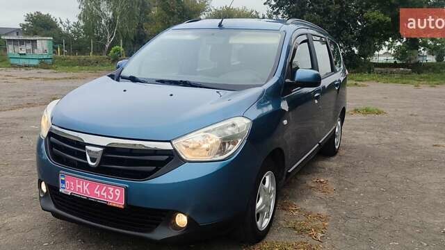 Синій Дачія Лоджі, об'ємом двигуна 1.6 л та пробігом 237 тис. км за 6450 $, фото 1 на Automoto.ua